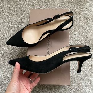 Gianvito Rossi Anna Slingback Heels